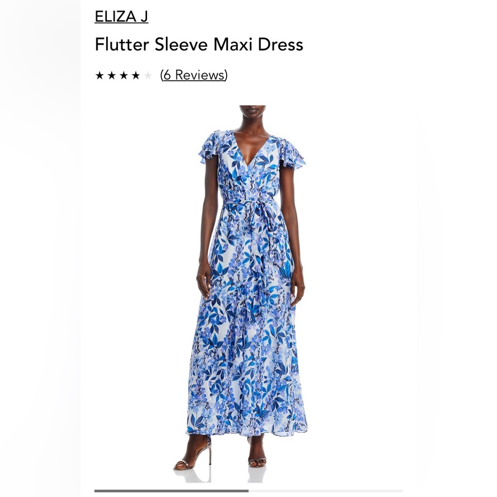 Eliza J -Beautiful floral maxi for wedding guest!